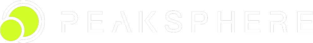 Logo von PEAKSPHERE – der digitalen Plattform von Sportexperten für Sportenthusiasten