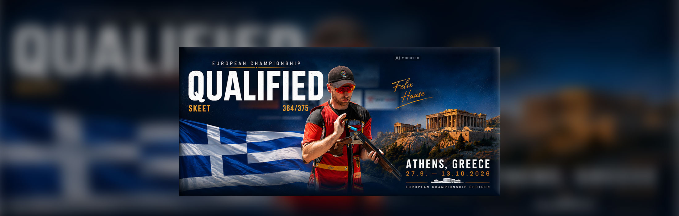 Felix Haase qualifiziert sich zfür die Europameisterschaft in Athen